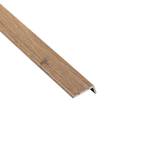 Profil AL schodový "L" 25x10 mm, fólia Dub Hamilton 27, 2,7 m, samolepiaci, LSW10K Cezar