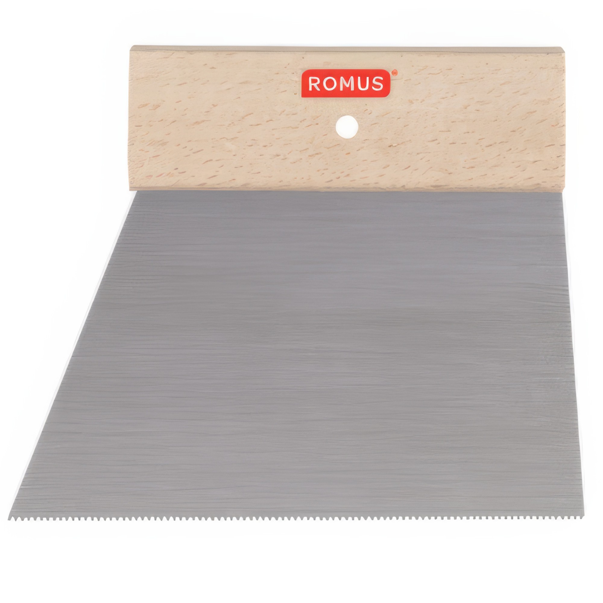 Stierka Romus na lepidlo na vinyl a PVC, ozubenie A1, šírka 250 mm, 93089