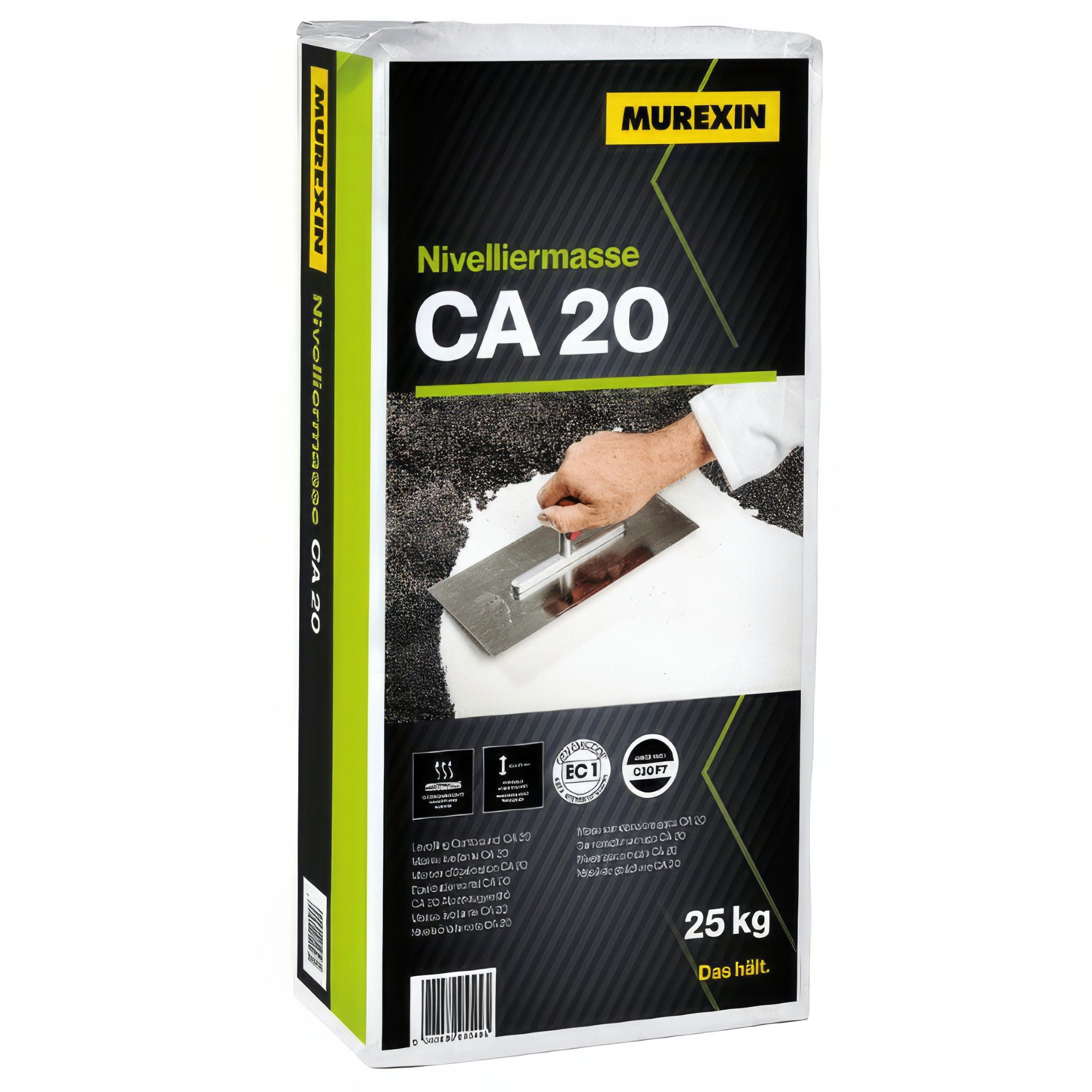 Samonivelačná podlahová hmota Murexin TopLevel PROFI 220 G (CA20), sadrová 25 kg (30 MPa)