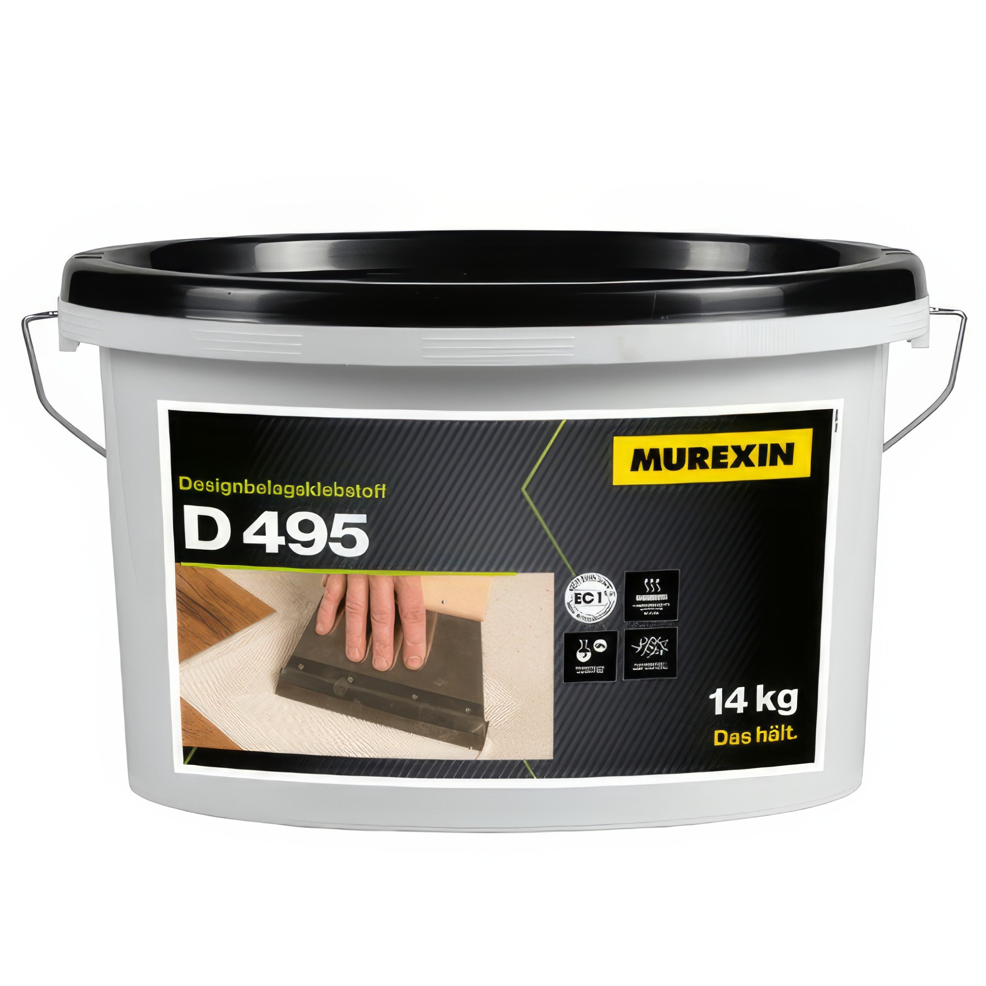 Lepidlo Murexin D495, 14 kg disperzné s vláknami (na SPC a vinylové dielce)