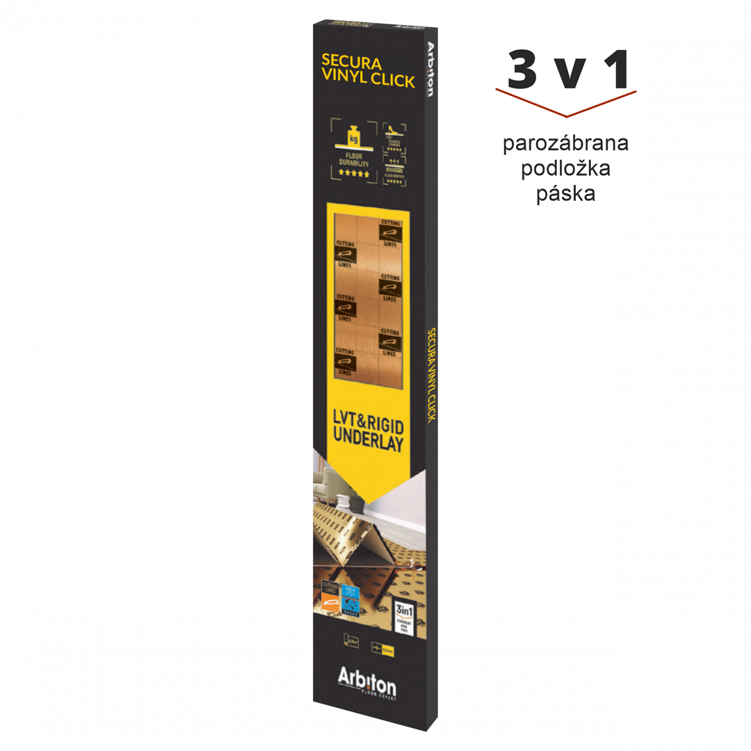 ARBITON Podložka Secura LVT Click Smart N 1,5 mm