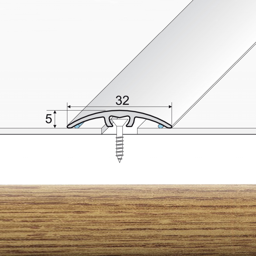 EFFECTOR Prechodová lišta A66 Wiaz 270 cm