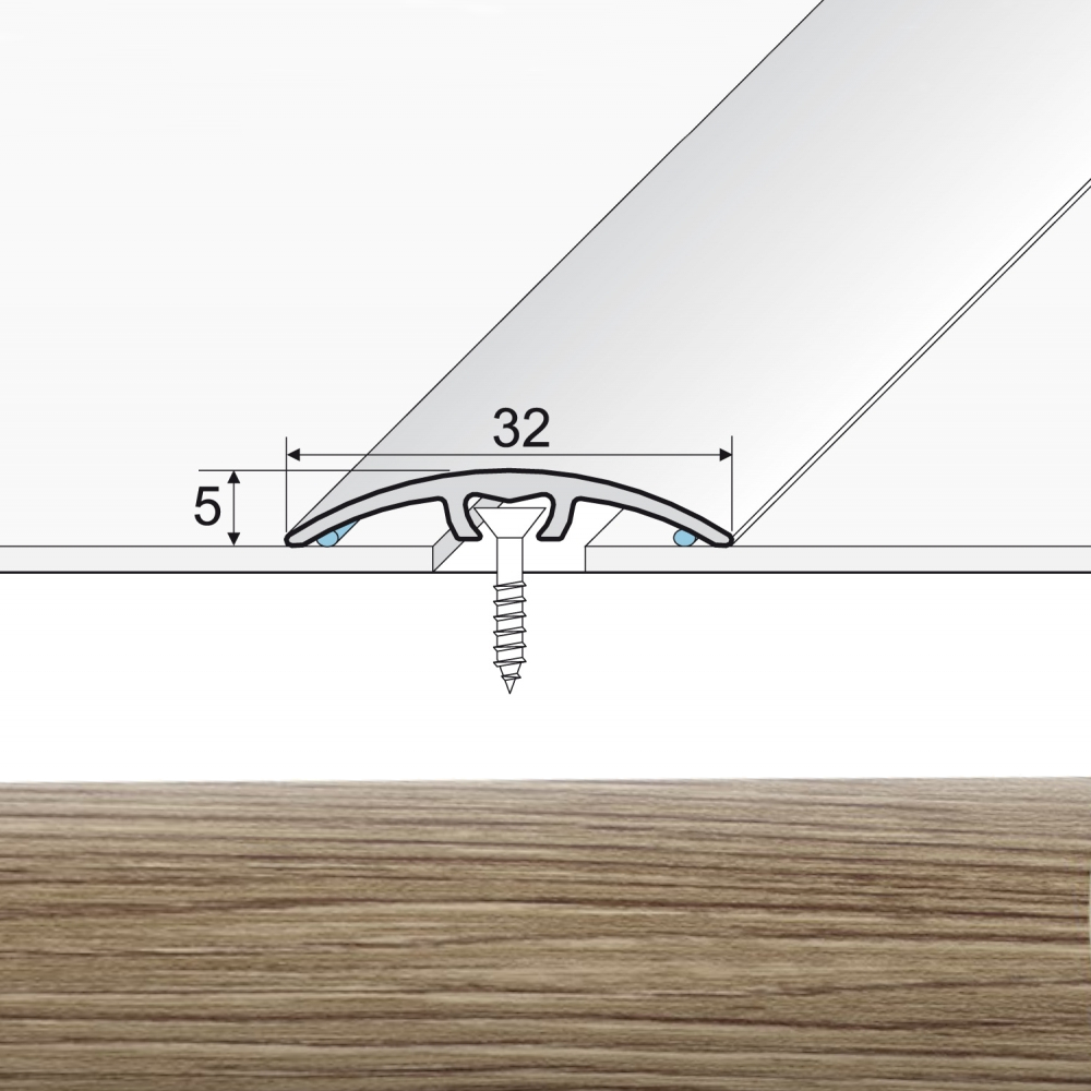 EFFECTOR Prechodová lišta A66 Dub Antický 270 cm