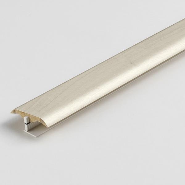 3v1 Prechodový profil laminátový, Dub Loft biely, 1732159, 1000x48x9 mm