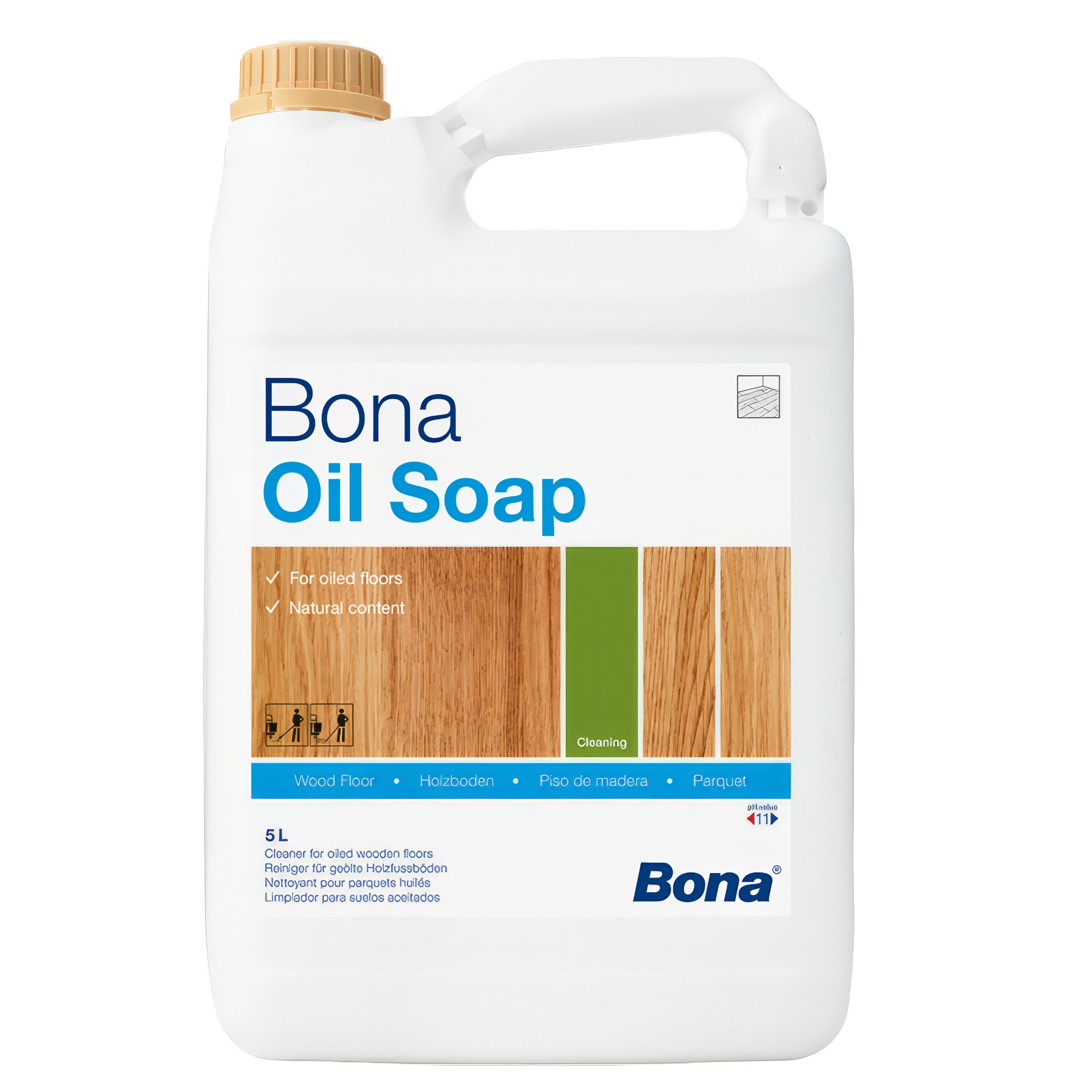 Čistič Bona Oil Soap 5 L koncentrát, na drevené olejované podlahy