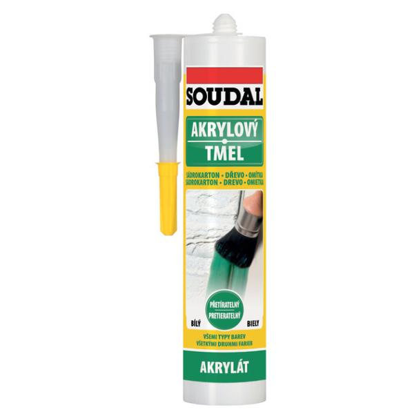 Tmel Soudal Akrylový BIELY 280 ml (EAN 5411183004931)