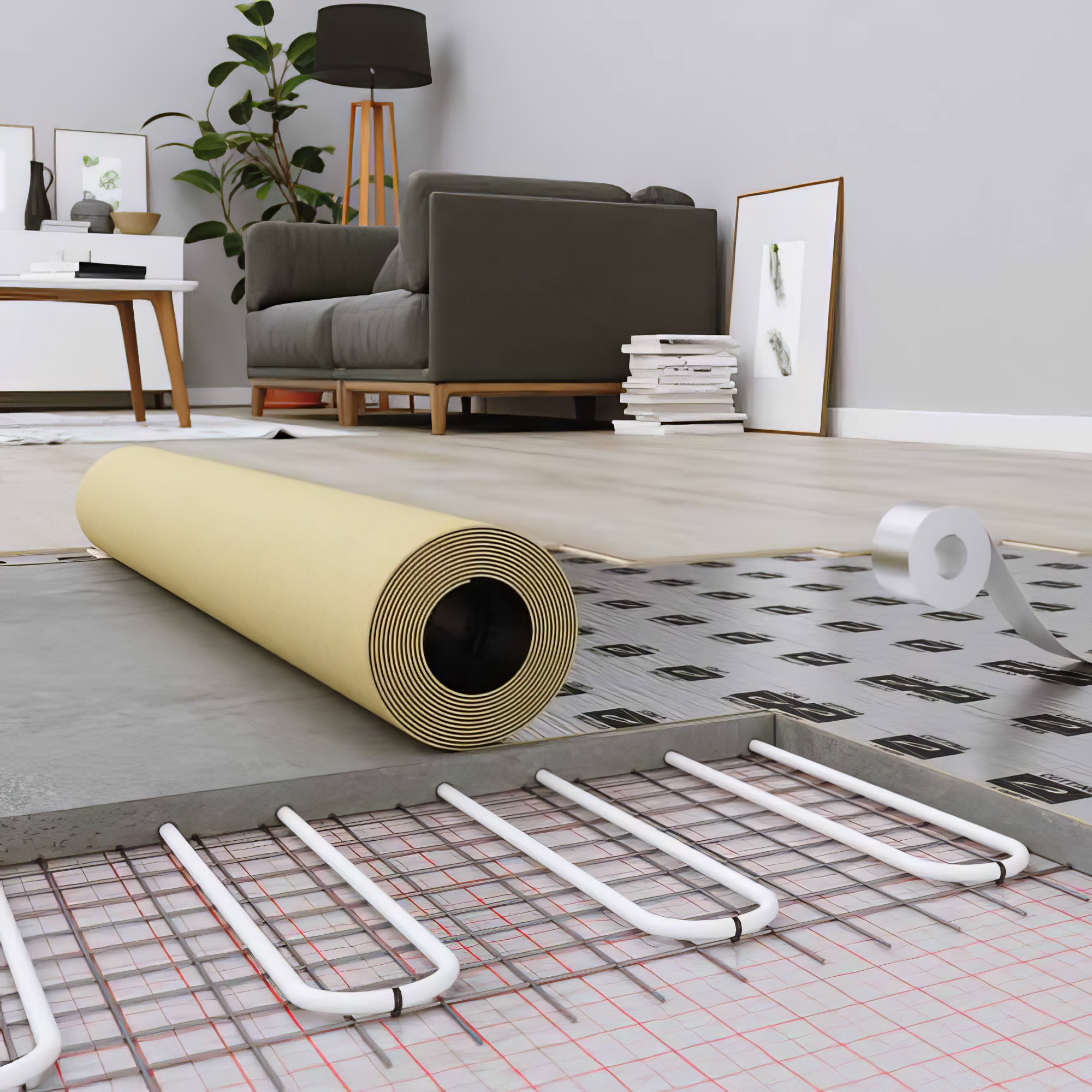 Podložka SOLIDSTEP ALL FLOOR 100 1,1 mm PUM s parozábranou a vodiacimi čiarami na rezanie